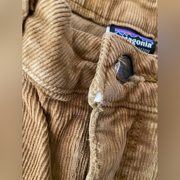 Patagonia Organic Cotton Corduroy Pants Mustard Tan Women's Size 27 - Picture 6 of 13